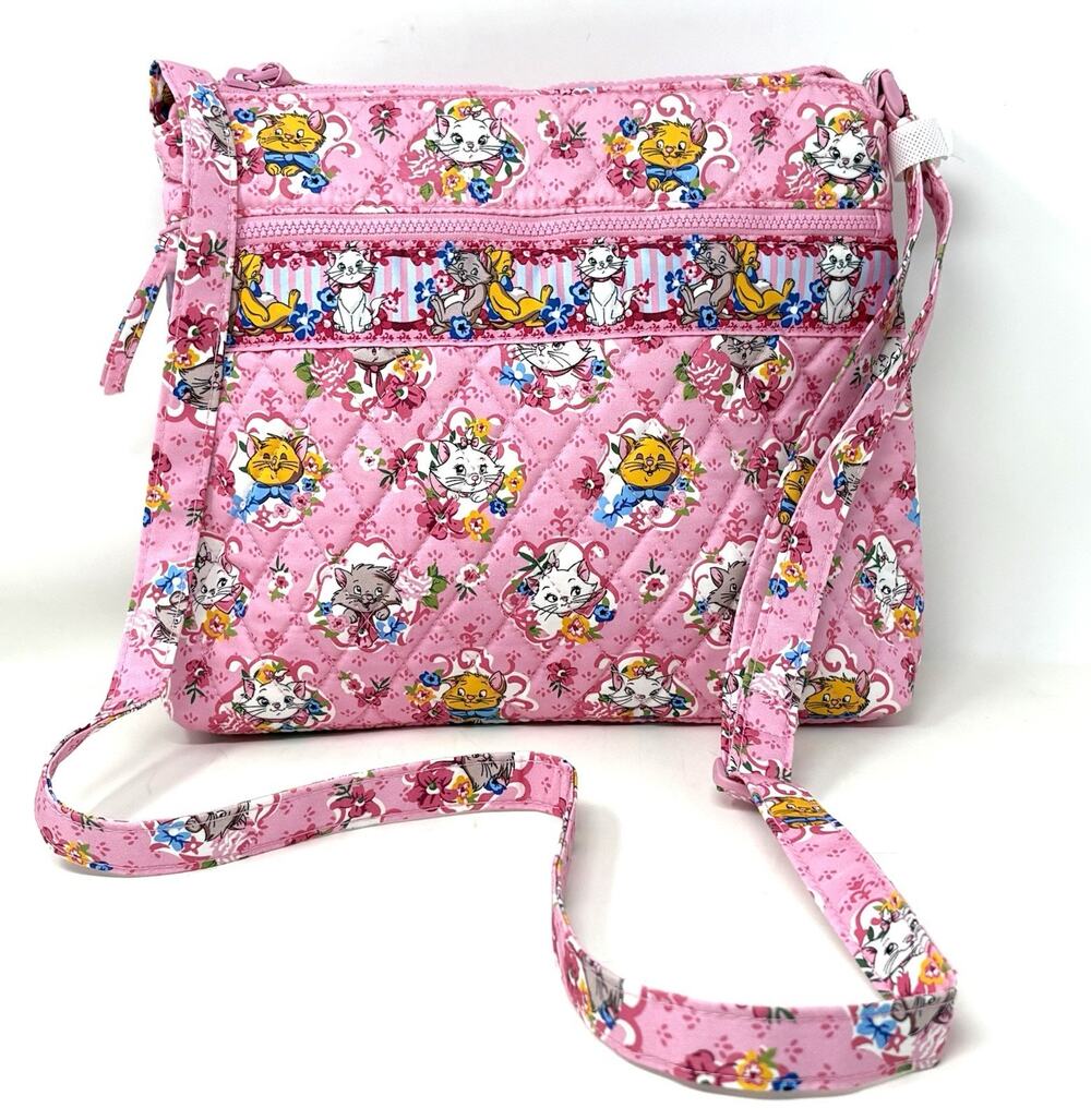 Vera Bradley Aristocats Original Zip Hipster Crossbody Bag EXACT ONE NEW NO TAGS